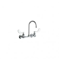 Chicago Faucets 631-GN2AE3 Wall Mounted Utility / Service Faucet with Wrist Blad  Chrome - B00CIART5O